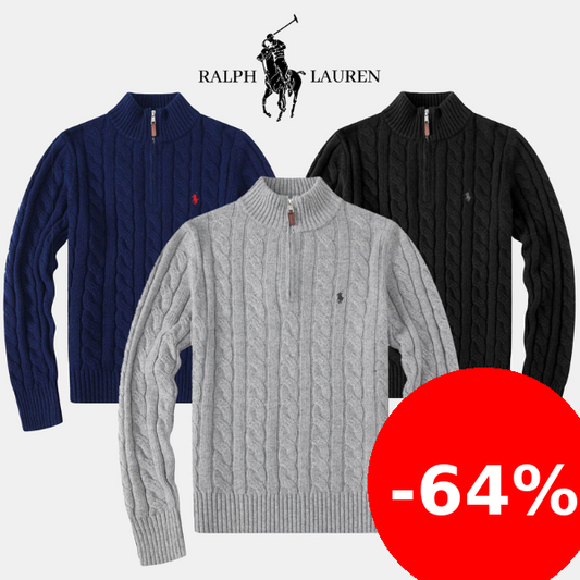 R&L Cashmere cable knit jumper (UNMISSABLE DISCOUNT)