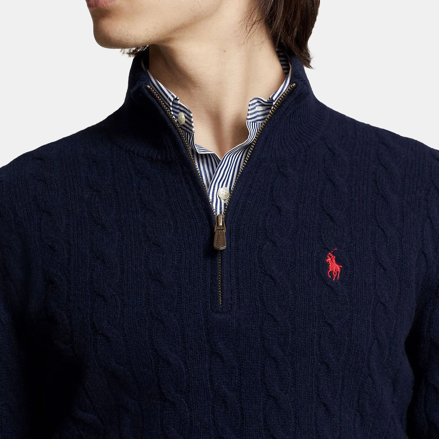 R&L Cashmere cable knit jumper (UNMISSABLE DISCOUNT)