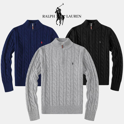 R&L Cashmere cable knit jumper (UNMISSABLE DISCOUNT)